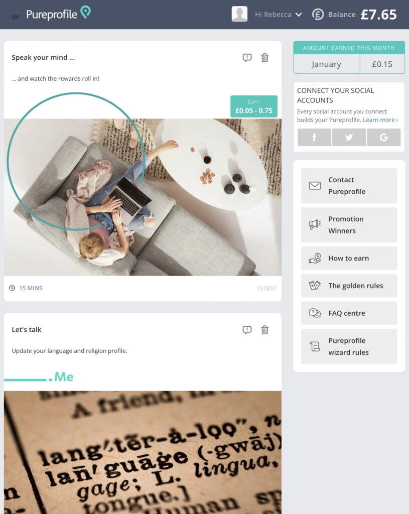 Pureprofile Sign In Surveys For Money: How To Earn In Your Free Time - TopCashback Money Guides