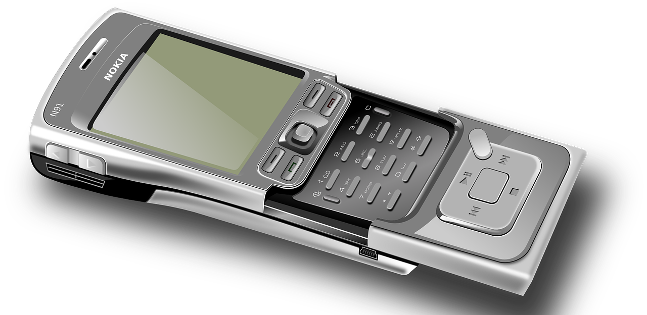 Nokia N91 vintage mobile phone