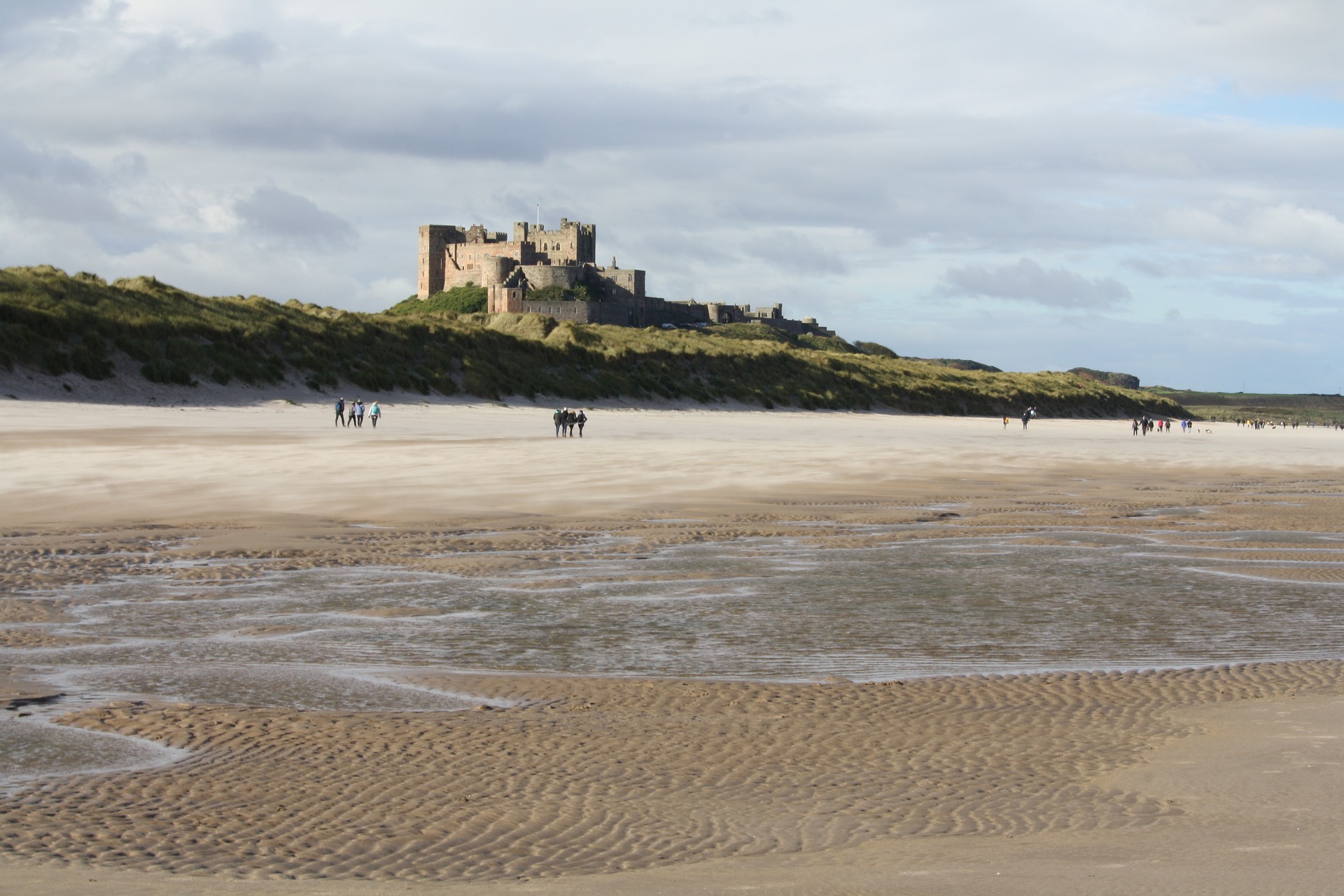 Bamburgh beach