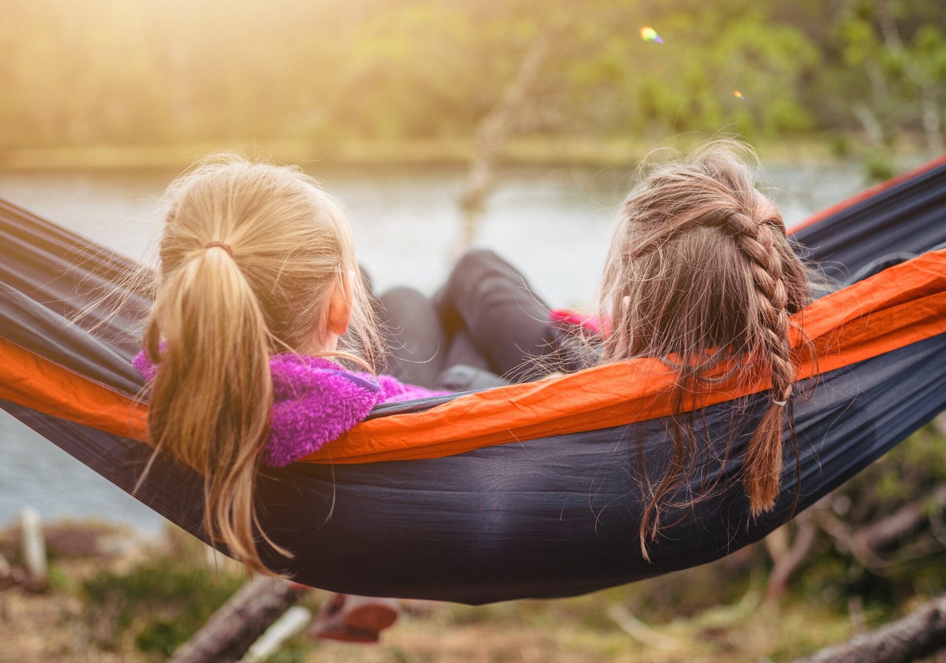 Children on holiday