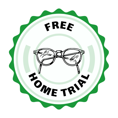 Free home trial rosette - Glasses Direct