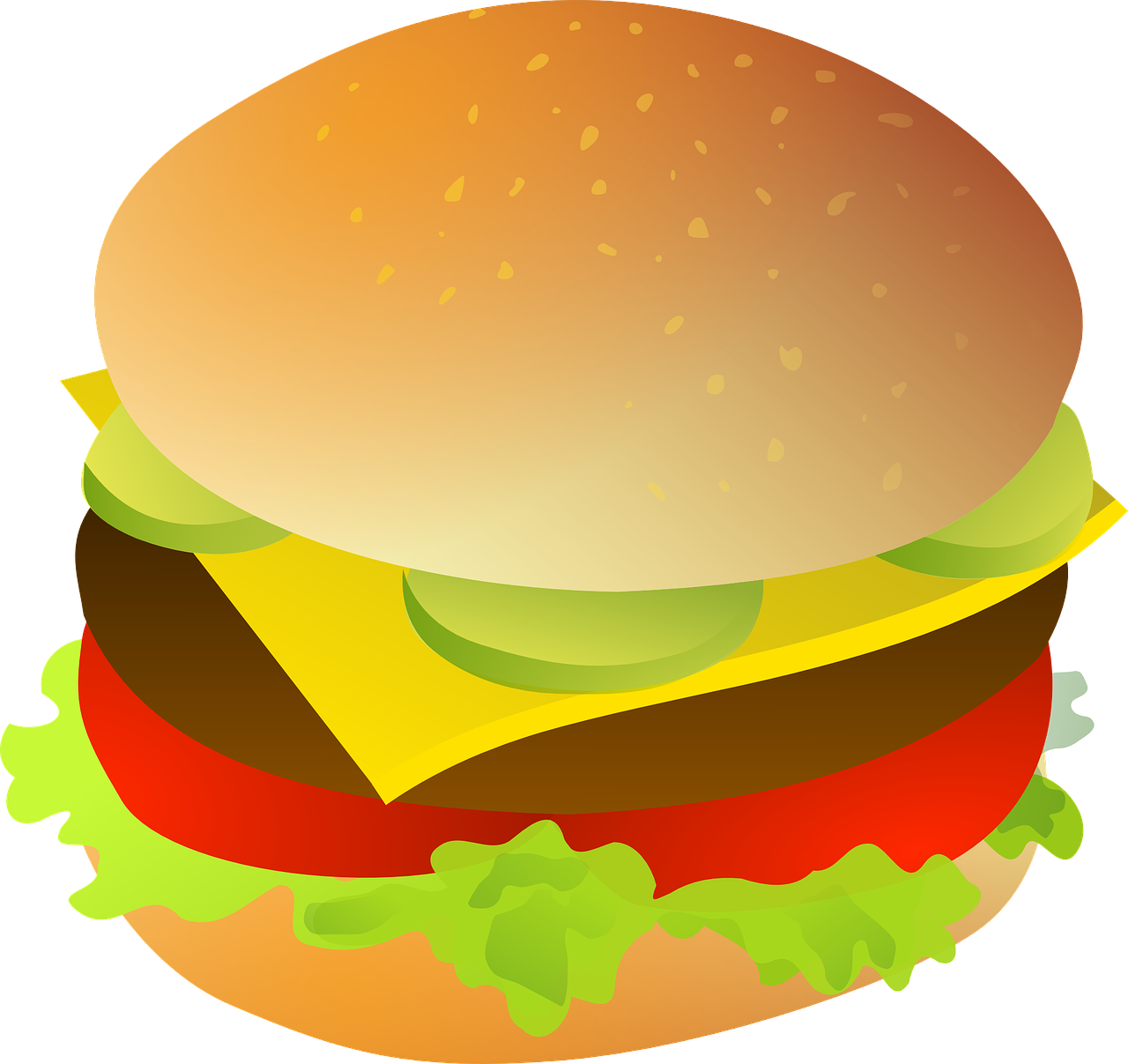McDonald's burger graphic