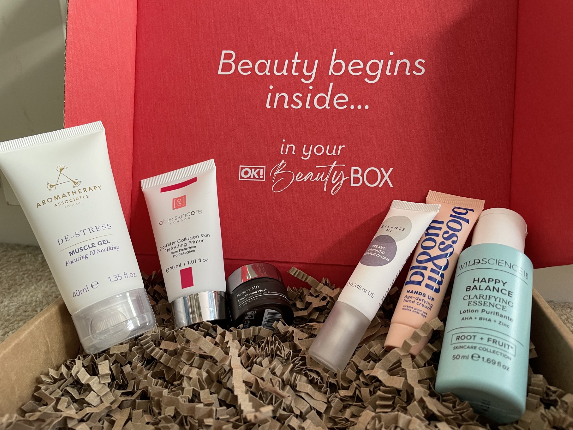 Ok! Beauty Box August box