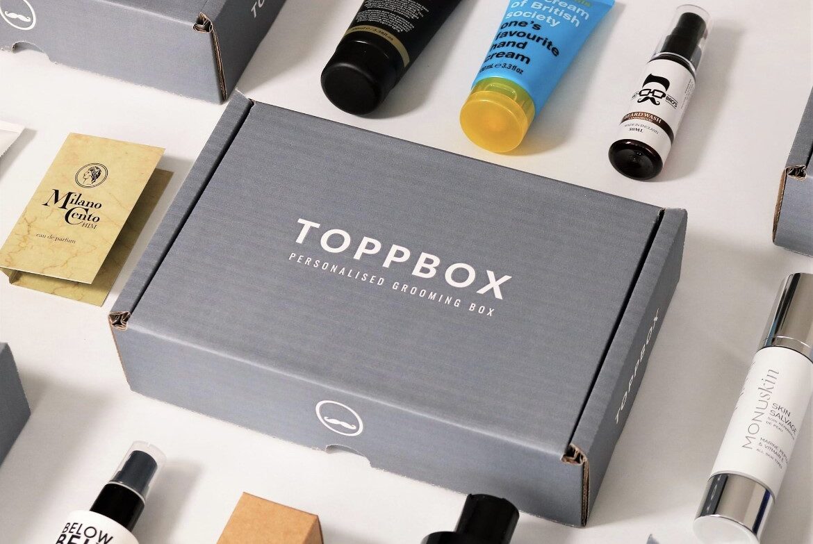 Toppbox men's grooming box subscription
