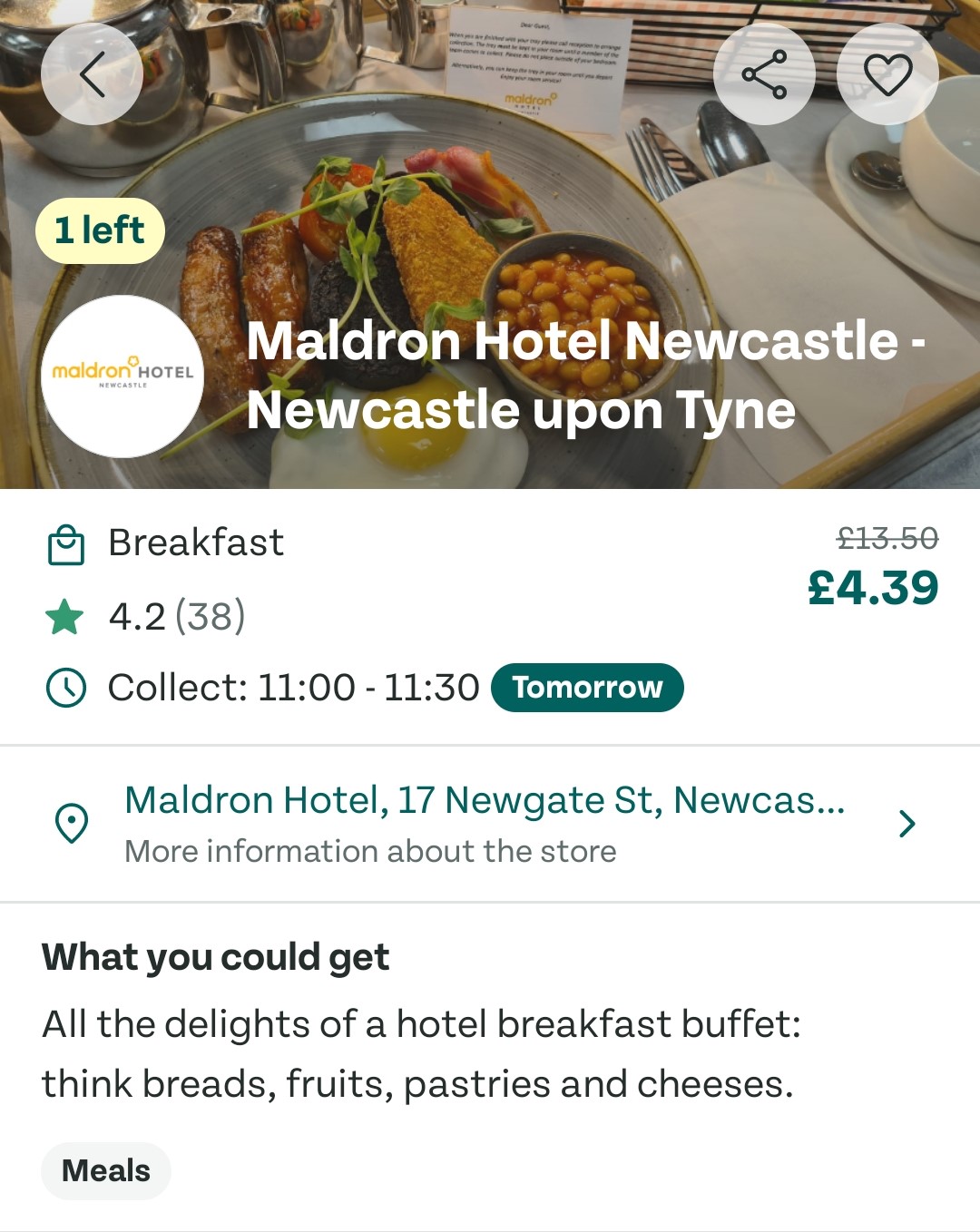 Madison hotel newcastle upon tyne- screenshot.