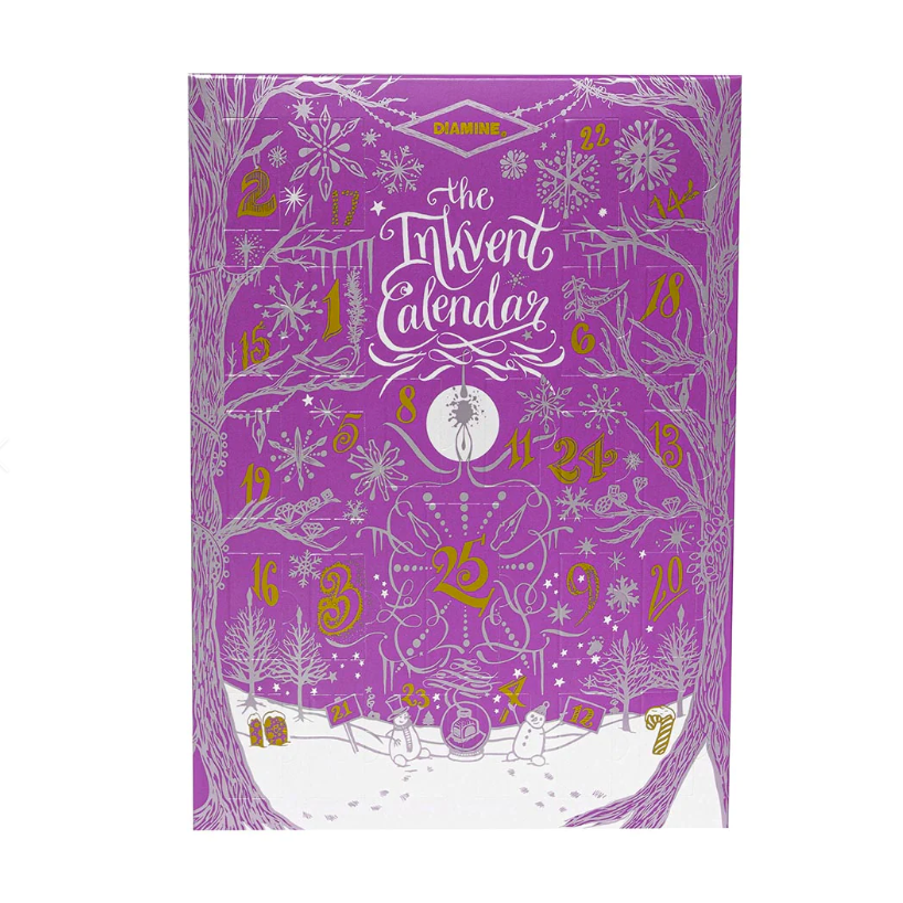Diamine Ink-Vent Calendar 2023 Edition Purple