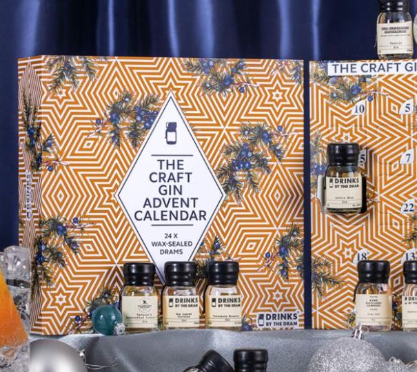 The men's craft gin advent calendar.