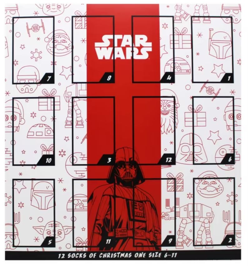 Men's Star Wars advent calendar.