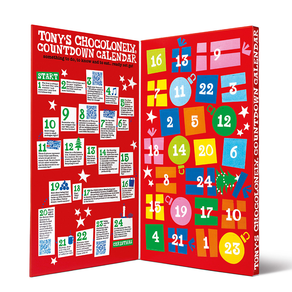 tony's chocoloney advent calendar