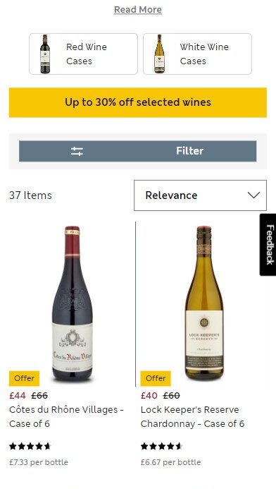 M&S wine deals