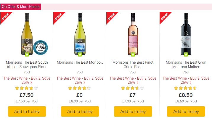 Morrisons wine deals