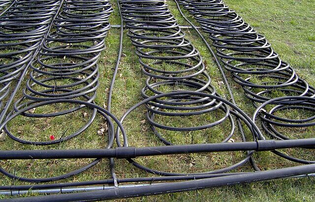 ground loops for heat pump