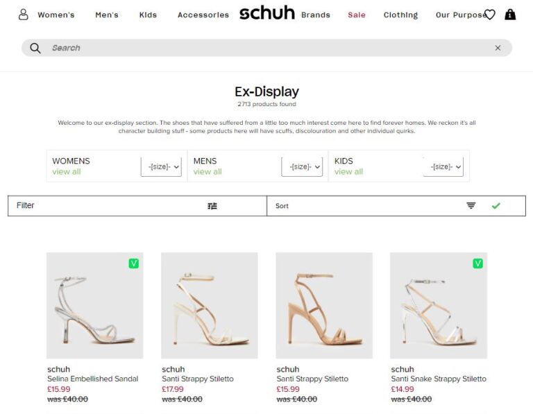 How To Find Discount Shoes Schuh Imperfects & Office Offcuts