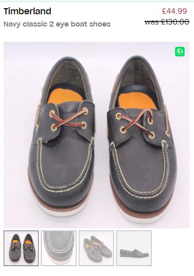 schuh seconds timberland loafers