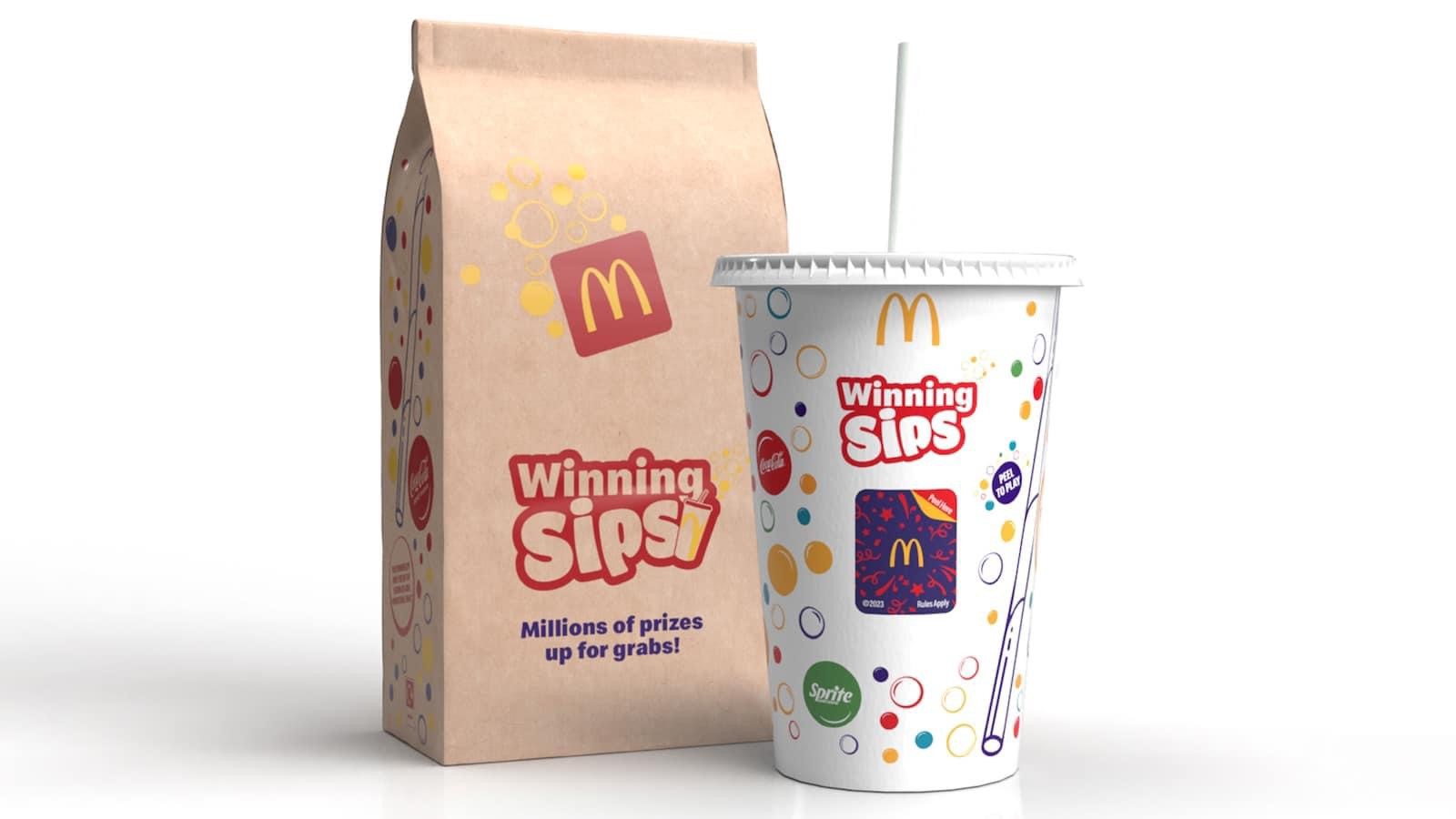 McDonald's Winning Sips 2024 menu items