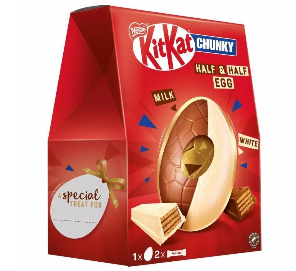 KitKat Chunky Milk & White Chocolate Egg