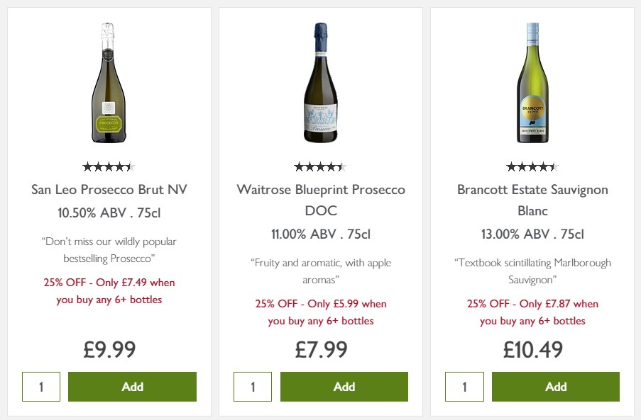 Supermarket Wine Offers How To Get 25 Off Wine (November 2024