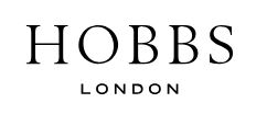 hobbs The image shows the Hobbs London logo with "HOBBS" in large serif font above "LONDON" in smaller capital letters.