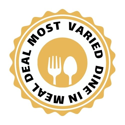 Most varied rosette A badge celebrating the most varied supermarket dine in deal