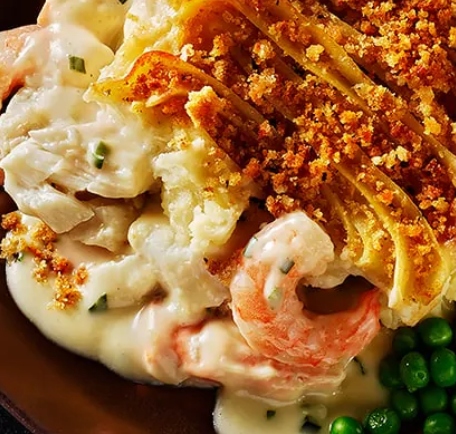 Tesco finest meal deal A seafood pie served as part of the Tesco Finest meal deal