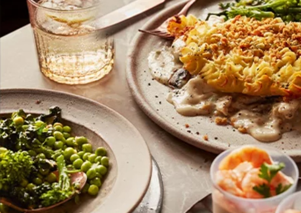Waitrose No 1 Dine In deal An image showing the Waitrose No. 1 dine in for 2 supermarket meal deal