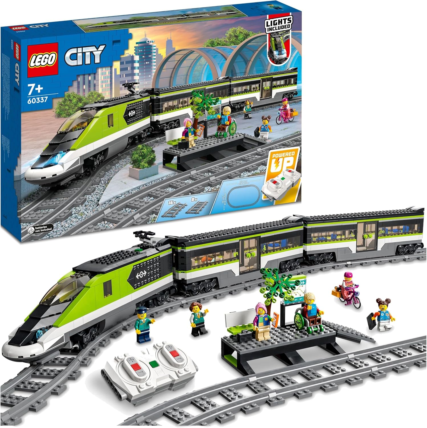 LEGO Remote Control Train An image showing a LEGO train set on sale for Black Friday