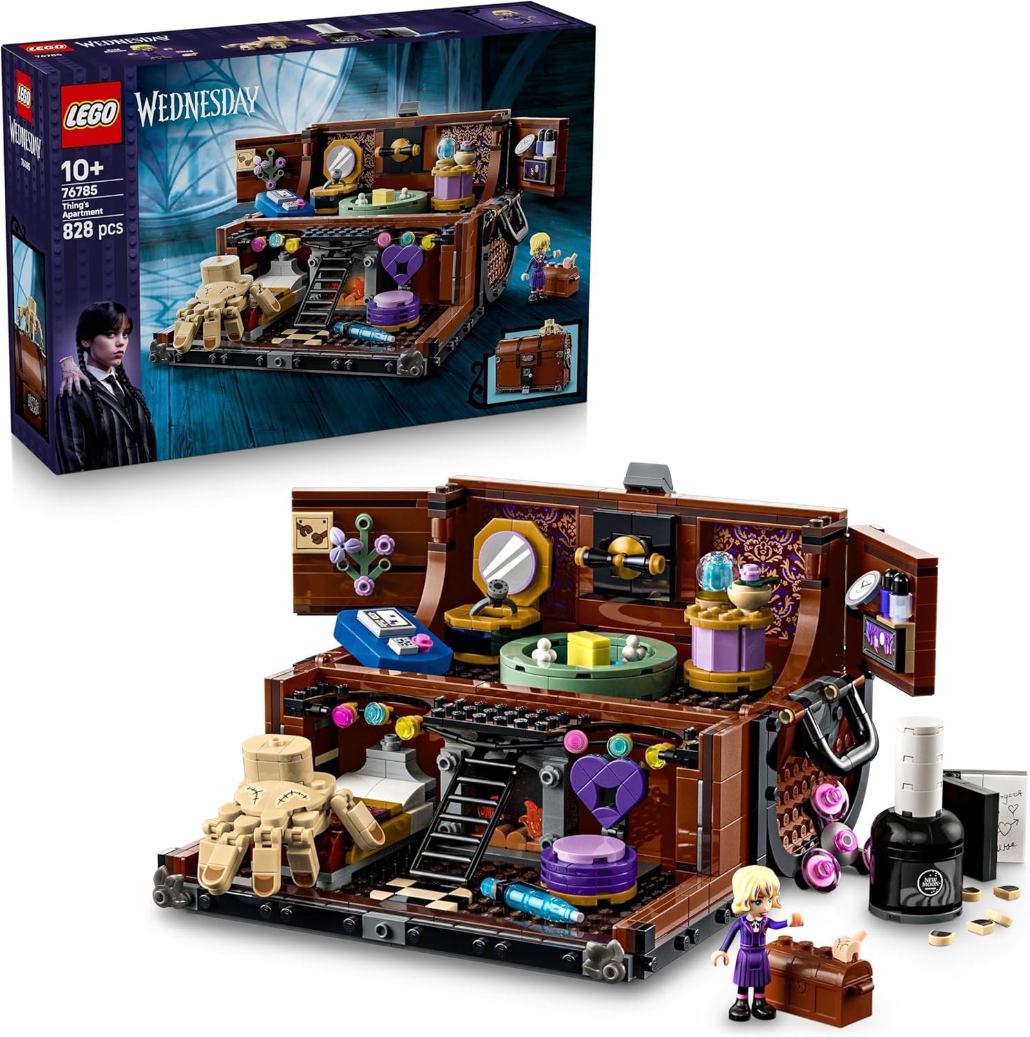 LEGO Wednesday Thing's Apartment A LEGO set depicting Thing's Apartment from Addams Family Wednesday, with a Black Friday discount