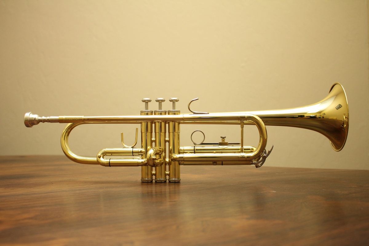 An image showing a trumpet as part of selling things online