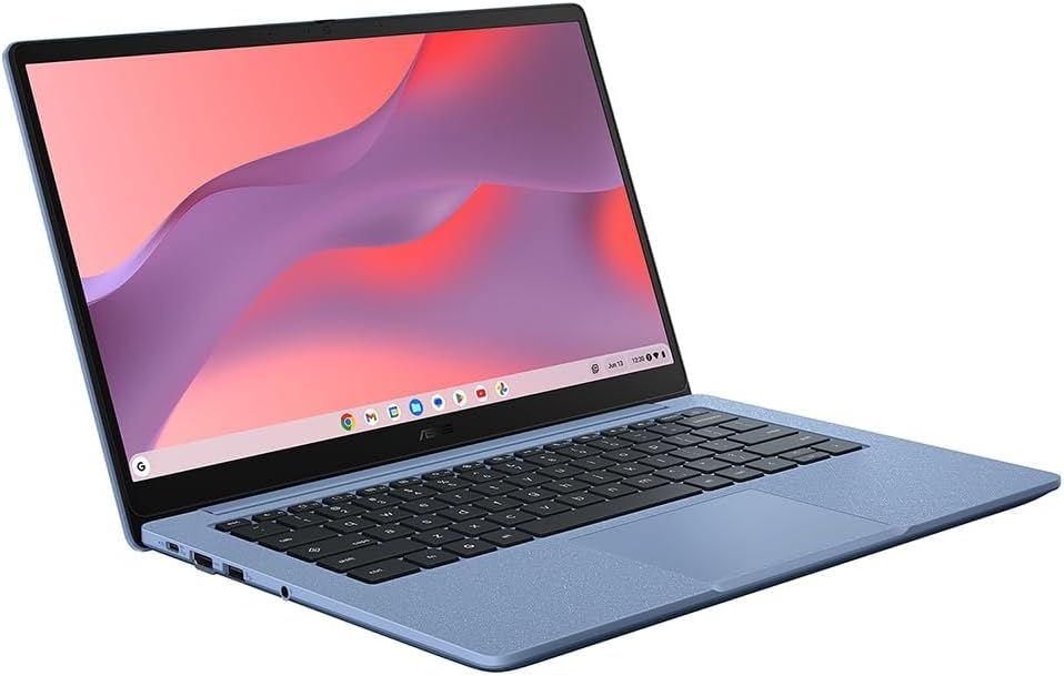 Asus Chromebook 14 inch An image showing a chromebook laptop from Asus, on sale for Amazon Prime Day 2026
