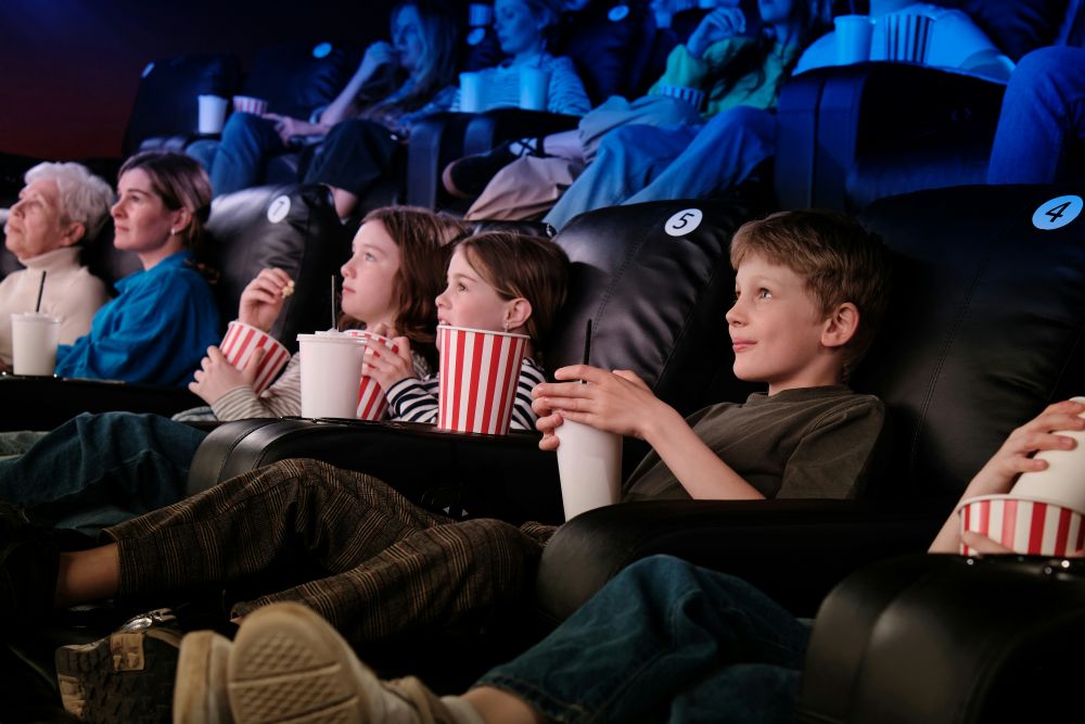 family cinema trip