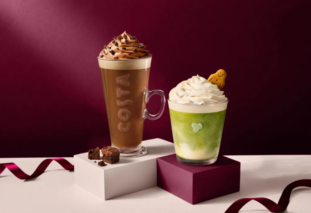 costa christmas drinks oct 2026